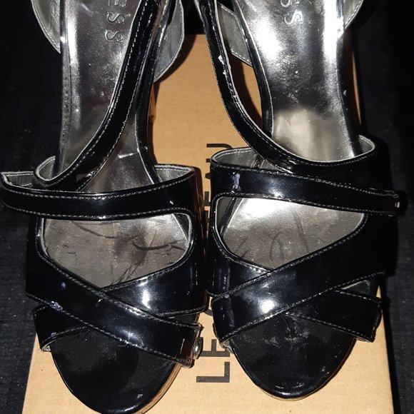 Guess platform cork high heels - Picture 2 of 4